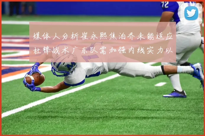 媒体人分析崔永熙焦泊乔未能适应杜锋战术广东队需加强内线实力以提升竞争力